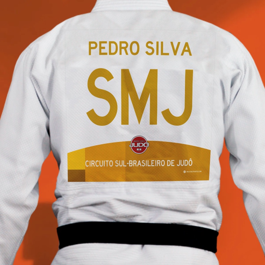 Backnumber Modelo para Equipes personalizado da Master Esportes